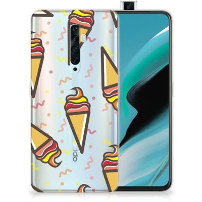 OPPO Reno2 Z Siliconen Case Icecream