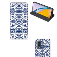 OnePlus Nord 2 5G Smart Cover Flower Blue