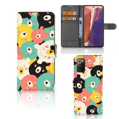 Samsung Galaxy Note 20 Leuk Hoesje Bears Samsung Galaxy Note 20 Leuk Hoesje Bears