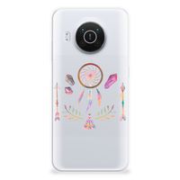 Nokia X10 | X20 Telefoonhoesje met Naam Boho Dreamcatcher