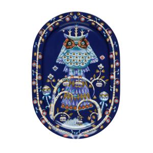 IITTALA - Taika Blauw - Serveerbord 41cm ovaal