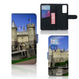 Huawei P40 Pro Flip Cover Kasteel