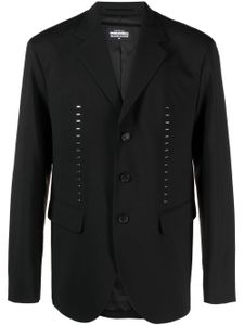 DSQUARED2 blazer à coutures contrastantes - Noir