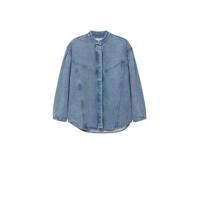 Mango blouse denim blauw