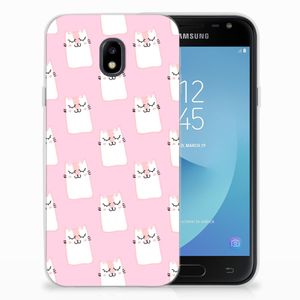 Samsung Galaxy J3 2017 TPU Hoesje Sleeping Cats