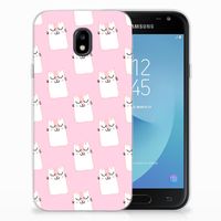 Samsung Galaxy J3 2017 TPU Hoesje Sleeping Cats - thumbnail