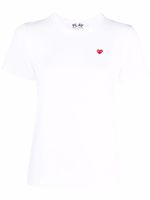 Comme Des Garçons Play t-shirt à patch logo - Blanc