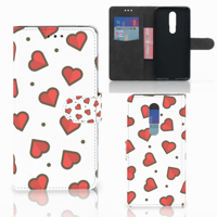 Nokia 3.1 Plus Telefoon Hoesje Hearts