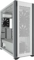 Corsair CC-9011219-WW 7000D AIRFLOW Full-Tower ATX-Computerbehuizing (High-Airflow Voorpaneel, Drie Meegeleverde 140mm-Ventilatoren met PWM-Repeater, Eenvoudig Kabelbeheer, Aanpasbare Zijventilatorsteunen) Extra groot Wit,Extra groot