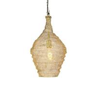 QAZQA Oosterse hanglamp goud 30 cm - Nidum - thumbnail