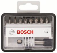 Bosch Accessories Robust Line 2607002561 Bitset 9-delig Kruiskop Pozidriv - thumbnail