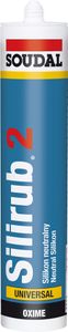 Soudal Silirub 2 Neutrale Silicone 300ml