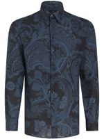 ETRO chemise à imprimé cachemire - Bleu - thumbnail