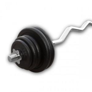 RS Sports Curlstangset gietijzer l 40 KG