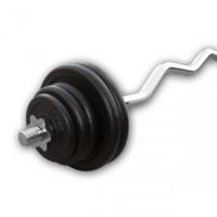 RS Sports Curlstangset gietijzer l 40 KG - thumbnail