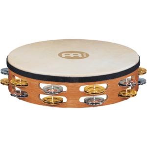 Meinl TAH2M-SNT Recording-Combo Wood Tambourine 10 inch met vel