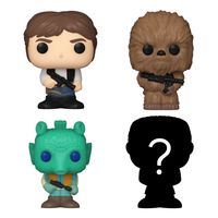 Star Wars Bitty POP! Vinyl Figure 4-Pack Han Solo 2,5 cm - thumbnail