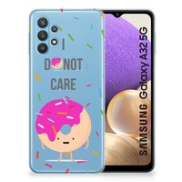 Samsung Galaxy A32 5G Siliconen Case Donut Roze