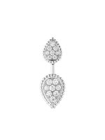 Boucheron boucle d'oreille Serpent Bohème en or blanc 18ct à diamants - Argent