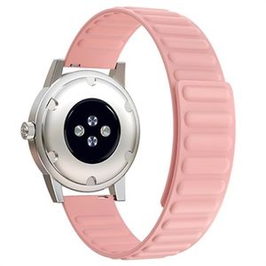 Samsung Galaxy Watch4/Watch4 Classic/Watch5/Watch6/Watch FE/Watch7 Magnetische Siliconen Sportband - Roze