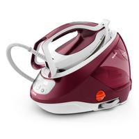 Tefal GV9220 stoomstrijkijzer station 2600 W Durilium AirGlide Autoclean soleplate Bordeaux rood, Wit