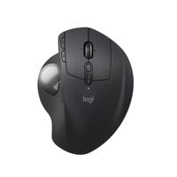 Logitech MX Ergo S Advanced Wireless Trackball Mouse, USB-C oplaadbare draadloze ergonomische muis met Bluetooth en gecodeerde dongle, 6 programmeerbare knoppen, voor pc/Mac - Grafiet