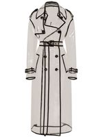 Dolce & Gabbana trench à bords contrastants KIM DOLCE&GABBANA - Noir - thumbnail