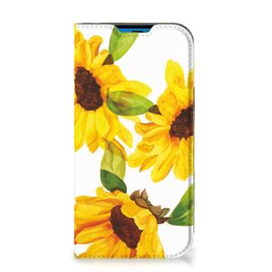 Smart Cover voor iPhone 14 Pro Zonnebloemen