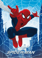 Spiderman Fleece web 100 x 150 cm - thumbnail