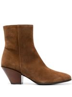 Roberto Festa bottines en daim 80 mm - Marron - thumbnail