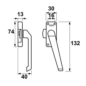 Rsk axa z.nok rs f1 3302-30-91/e