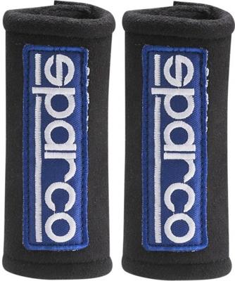 Sparco gordelhoezen 12 x 5 cm microvezel zwart 2 stuks Sparco gordelhoezen 12 x 5 cm microvezel zwart 2 stuks