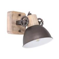 Mexlite Plafondlamp Gearwood 7968A Antraciet - thumbnail