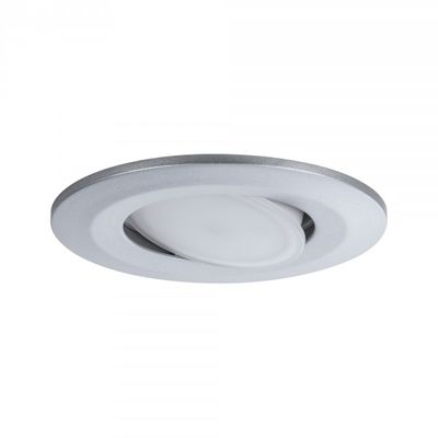 Paulmann LED-inbouwlamp voor badkamer Set van 10 stuks 65 W Chroom (mat)