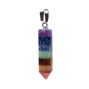 7 Chakra Edelsteen Hanger met Amethist, Lapis Lazuli en meer