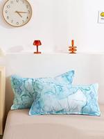 HDCFHD Marmer Patroon Dekbedovertrek Set zonder vulling (Kleur: Veelkleurig, Maat: 203 x 229)