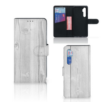 Xiaomi Mi Note 10 Lite Book Style Case White Wood - thumbnail