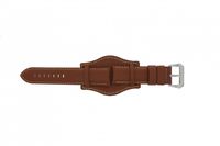 Horlogeband Universeel 386.08.20 Onderliggend Leder Bruin 20mm - thumbnail