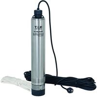 T.I.P. AJ 4 Plus 95/40 30177 Dieptepomp, bronpomp, roestvrij staal, voor geboorde putten met diameter vanaf 10 cm, opvoerhoogte max. 40 m/max. druk 4,0 bar, 5.500 l/u, max. dompeldiepte 20 m, 900 W