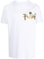 Philipp Plein T-shirt met logoprint - Wit