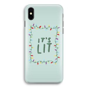 It's Lit: iPhone X Volledig Geprint Hoesje