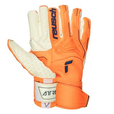 Reusch Keepershandschoenen Attrakt FreeGel SpeedBump - Oranje/Wit Reusch Keepershandschoenen Attrakt FreeGel SpeedBump - Oranje/Wit
