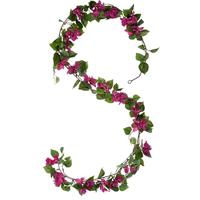 Mica decorations Bougainvillea Slinger L180B18H10 D.ROSA Kunstplant, polyester, 180 x 18 x 10 cm, 6 stuks