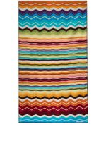 Missoni Home serviette de plage Hugo à motif zigzag - Bleu