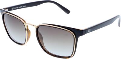 H.I.S zonnebril gepolariseerd rechthoekig cat. 3 zwart/grijs H.I.S zonnebril gepolariseerd rechthoekig cat. 3 zwart/grijs