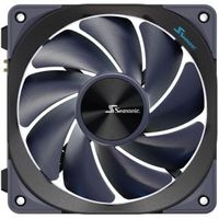 Seasonic MagFlow 1-Fan Kit Computer behuizing Ventilator 12 cm Zwart 1 stuk(s) - thumbnail