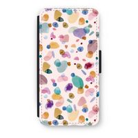 Terrazzo Memphis Pink: iPhone 7 Plus Flip Hoesje - thumbnail