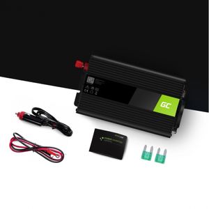 Green Cell INV05DE netvoeding & inverter Auto 300 W Zwart