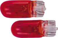 AutoStyle autolamp T 10 12 Volt 5 Watt rood 2 stuks