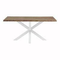 Kave Home Argo Eettafel - 180 x 100 cm - Bruin